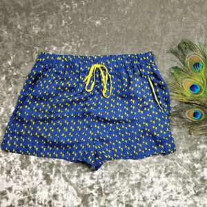 Zara Geometric Pattern Lounge Shorts